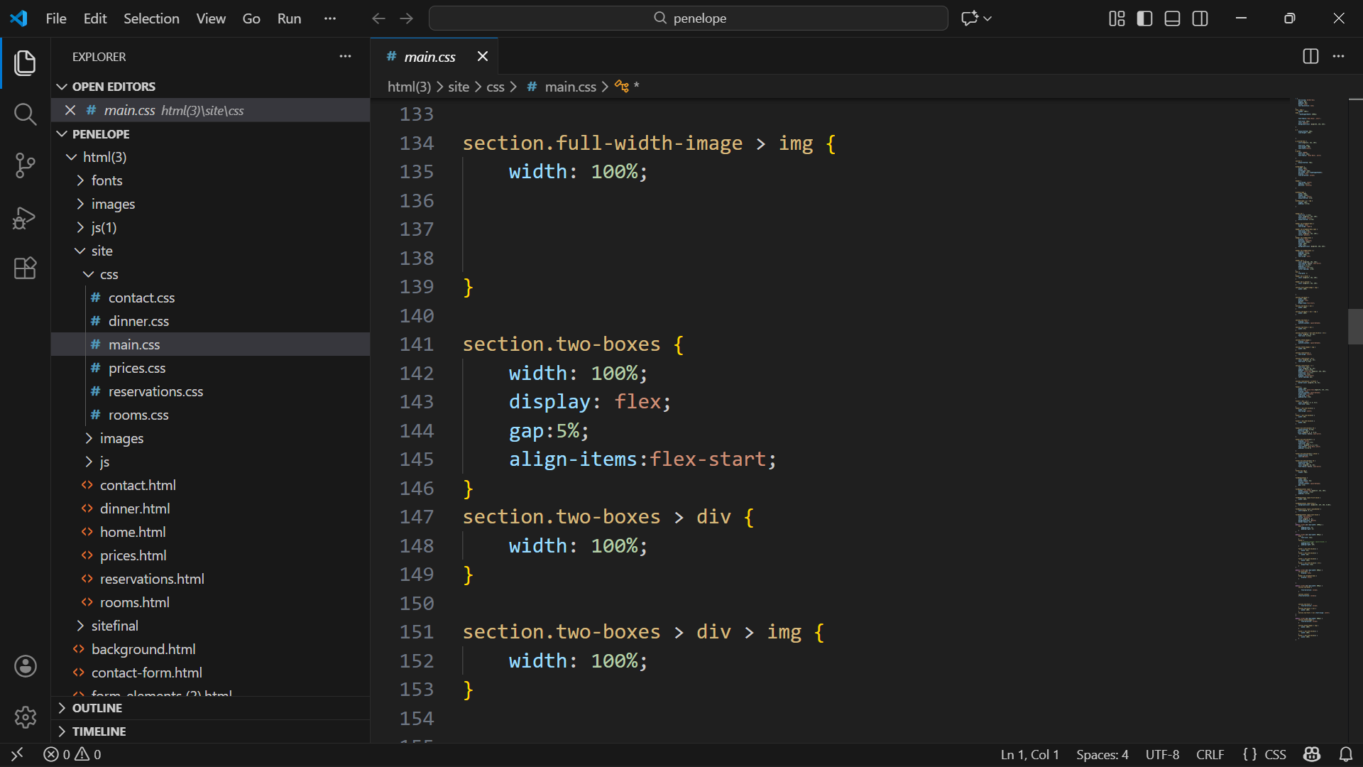 Magnius Hotel Responsive Preview